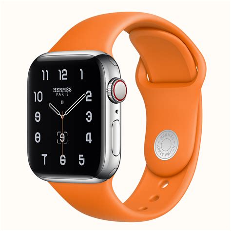 hermes orange apple watch sport band|Apple Watch Hermes kilim band.